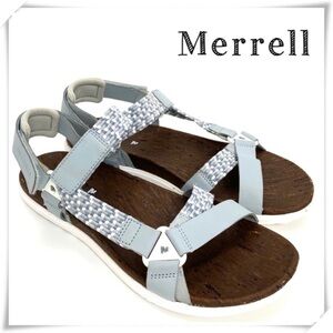 Merrell Around Town Sunvue Strap White Woven Sandals MER-J94424-1546